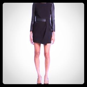 The Kooples leather dress
